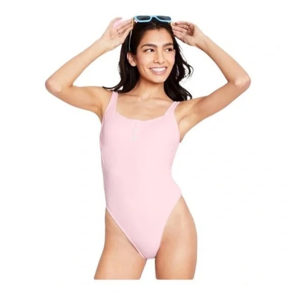 Stoney clover lane x target pink swimsuit size XXS